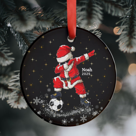 Personalized Soccer Ornament