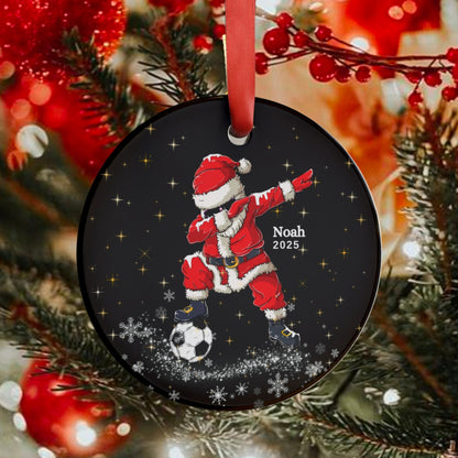 Personalized Soccer Ornament