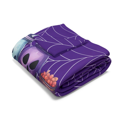 Halloween Blanket Spooky Movie Night Blanket