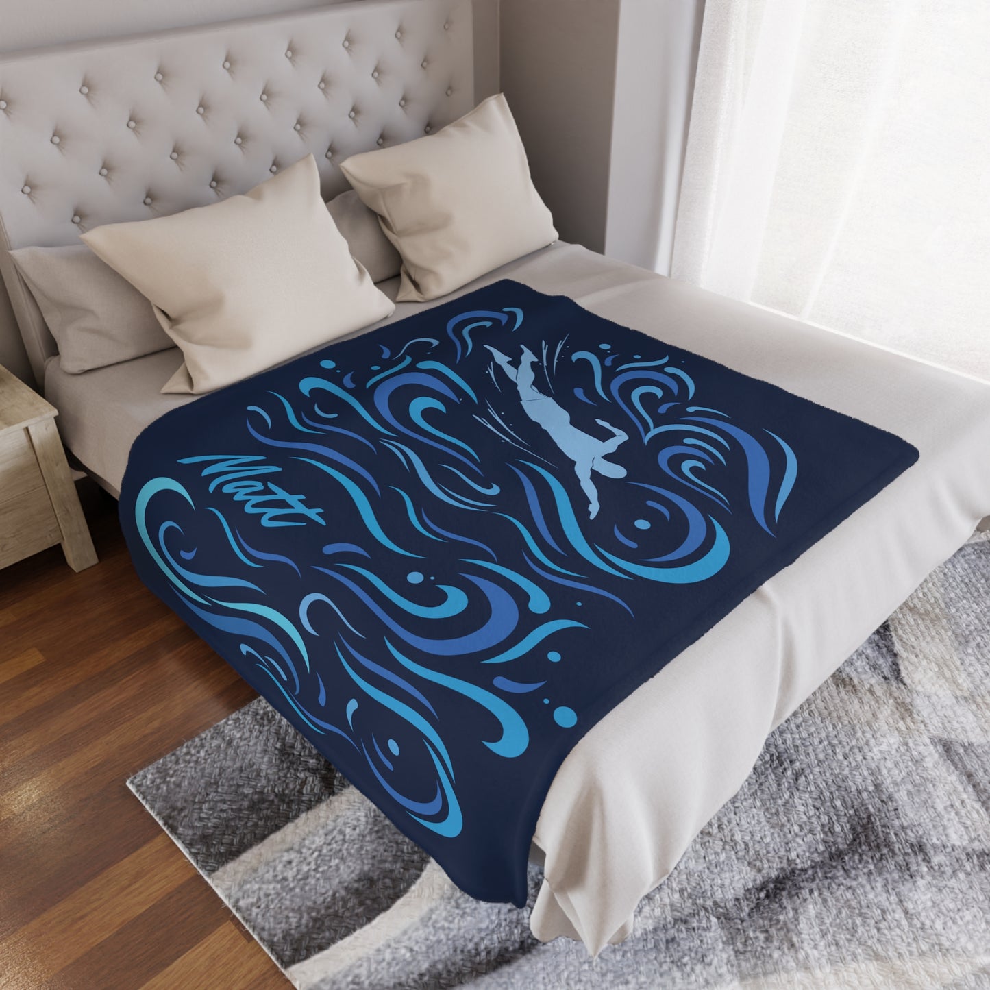 Personalized Swimmer Blanket
