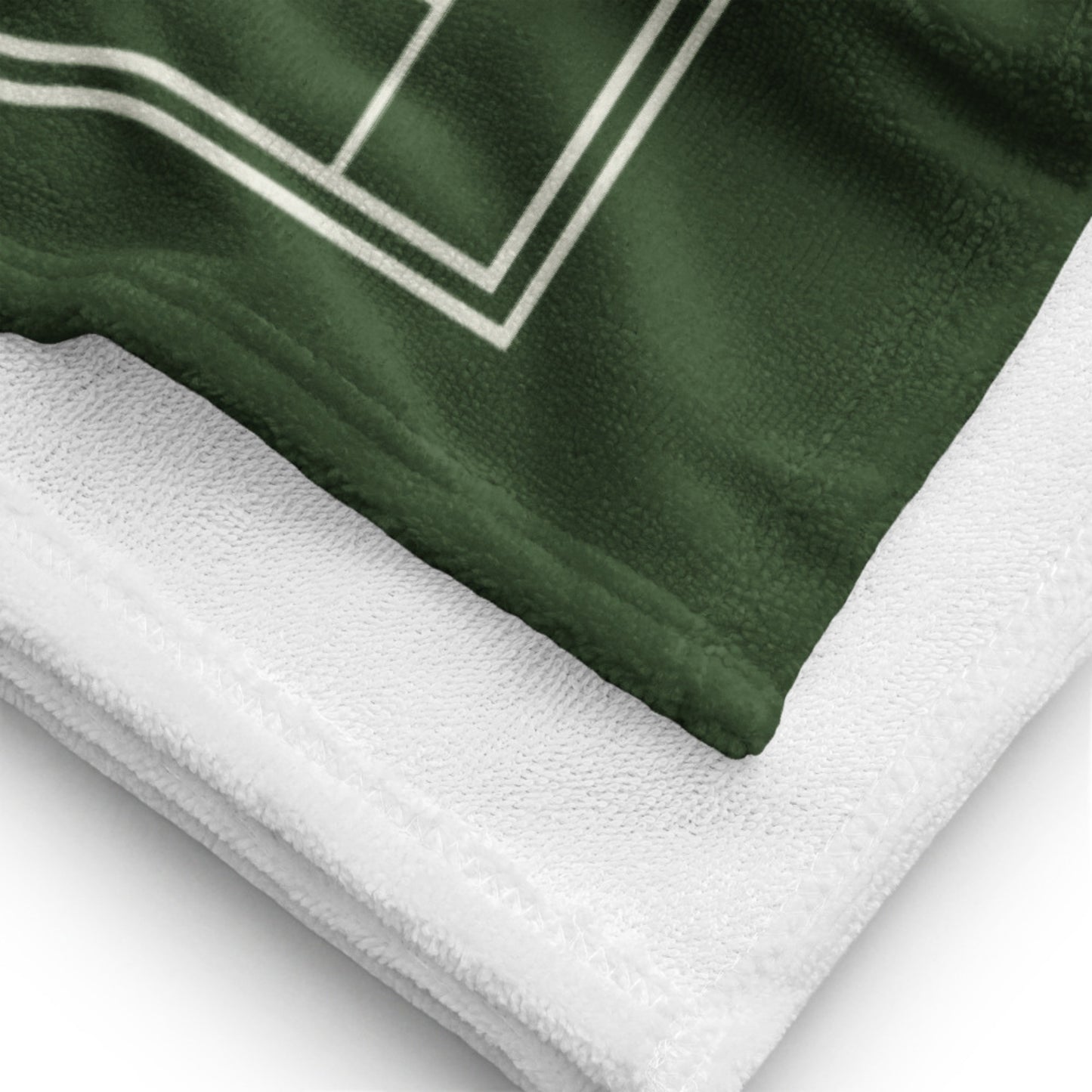 Personalized Tennis Court Beach Towel