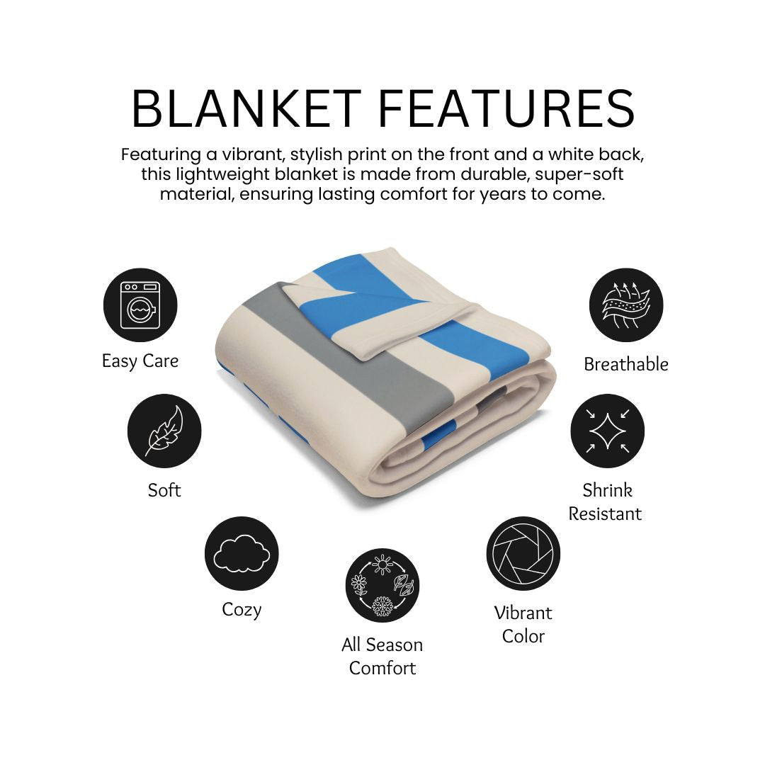 Personalized Volleyball Blanket