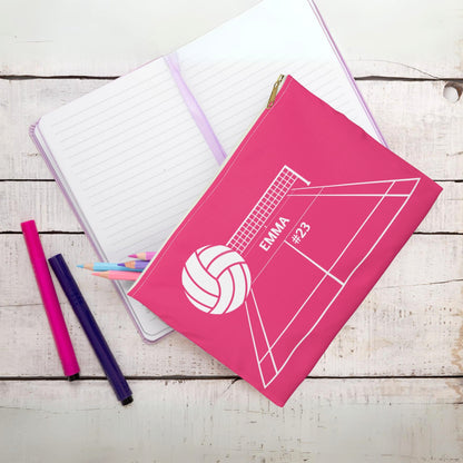 Personalized Volleyball Accessory Case
