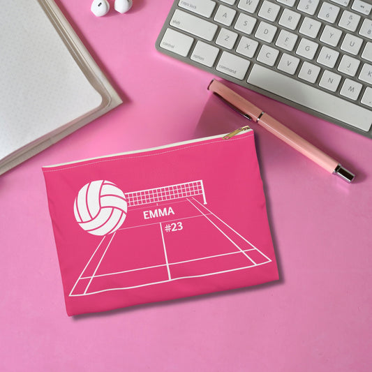 Personalized Volleyball Accessory Case