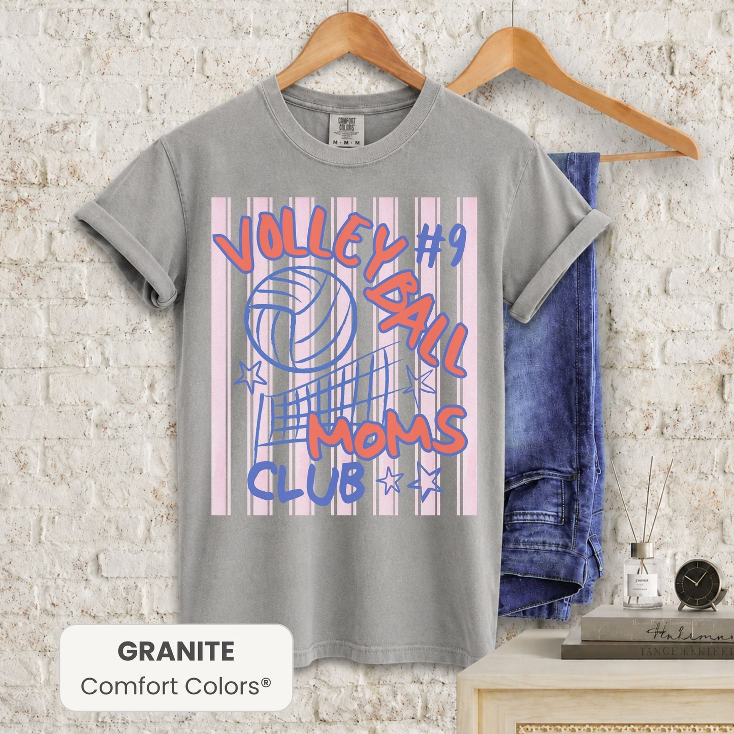 Custom Volleyball Moms Club Shirt