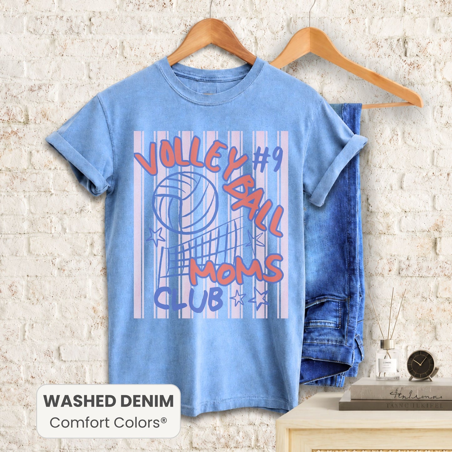 Custom Volleyball Moms Club Shirt