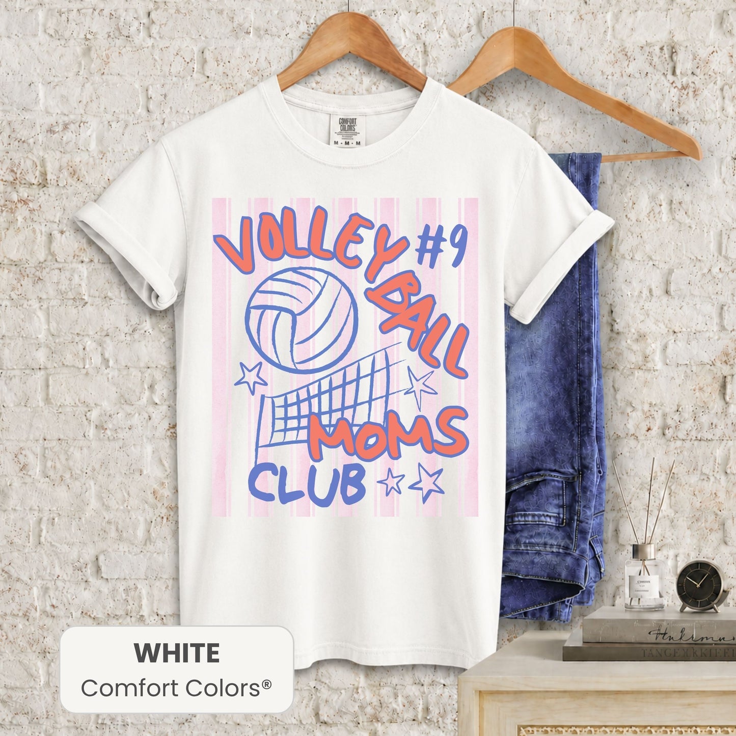 Custom Volleyball Moms Club Shirt