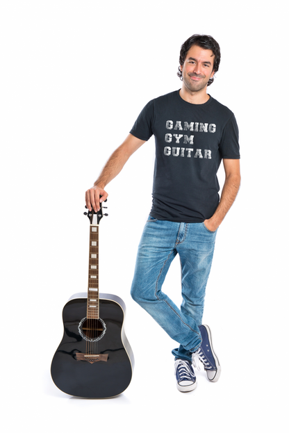 Guitar Player T-Shirt Gamer Tee Gym Tee Things I Do Musician Shirt Guitarist Gift Gamer Gift, Gym Guy Gift Music Lover