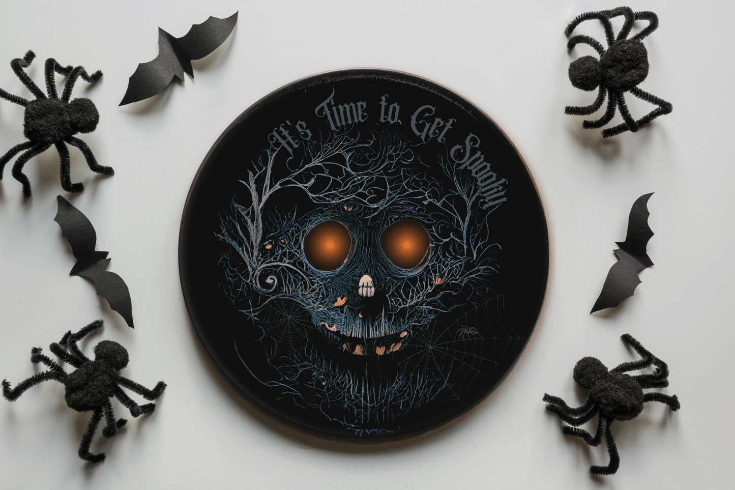 Scary Halloween Decor Halloween Party Plates Halloween Dining Set Spooky Halloween Indoor Decor Halloween Kitchen Fall Decor Halloween Gift