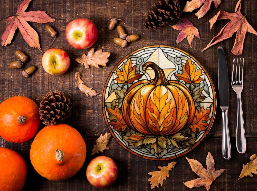 Decorative clearance thanksgiving plates