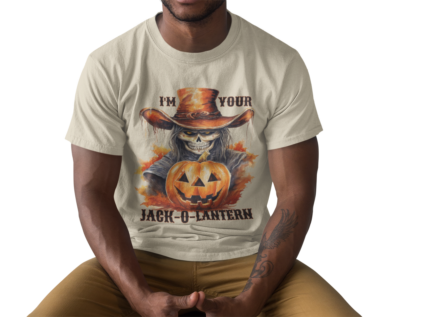 Western Halloween Jack-O-Lantern Shirt Spooky Wild West Shirt