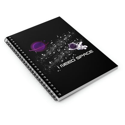 I Need Space Journal Outer Space Diary Galactic Notebook Astronomy Gift Galaxy Space Gifts For Men  Space Theme Motivational Spiral Notebook