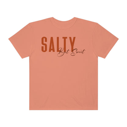 Comfort Colors Summer Shirts For Women Sassy T Shirt Salty but Sweet Sarcastic T-Shirt for Her Funny TShirt Vacation Shirt Beach Bum Shirt