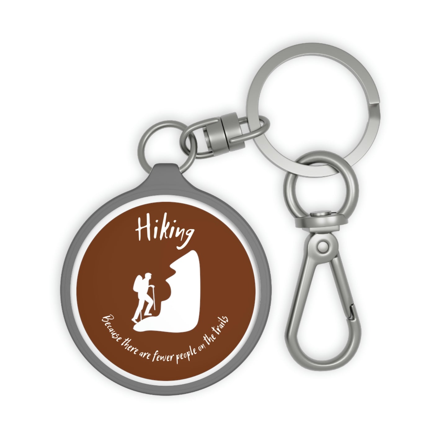 Hiker Keyring